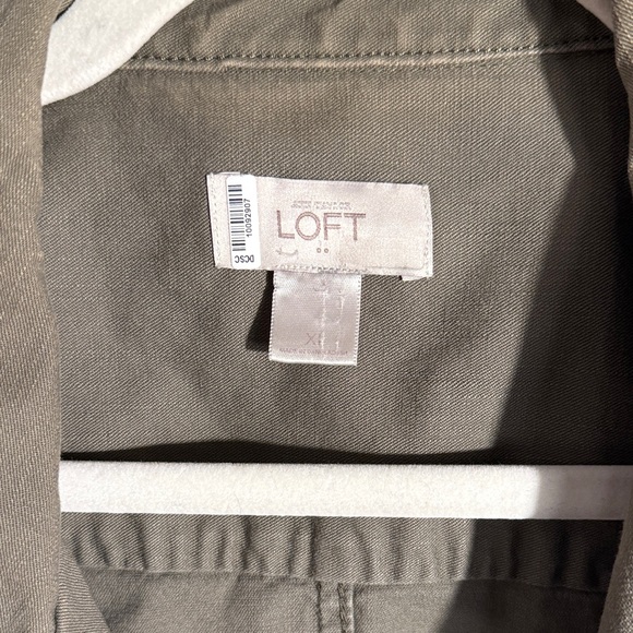 LOFT Women's Olive Military Jacket - XL - Picture 8 of 8